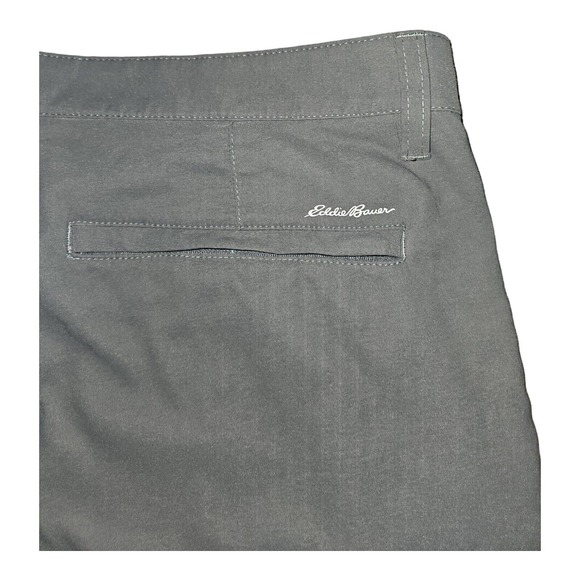 Eddie Bauer Pants Men's 34x30 Gray Slash Pockets Zip Closure Back Pocket - Picture 7 of 10